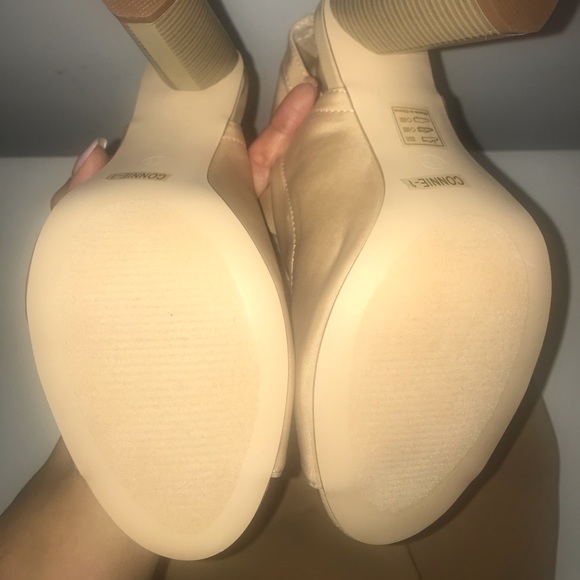 Thigh High Open Toe Bootie - Picture 6 of 6